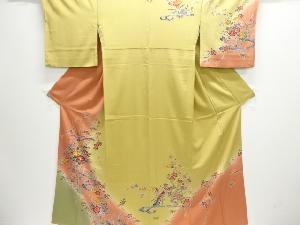 型染茶屋辻模様訪問着